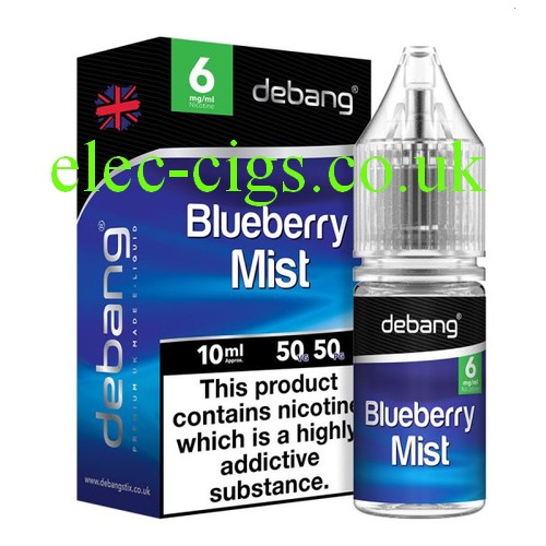 Blueberry Mist UK Made ELiquid from Debang
